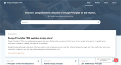 Desktop Screenshot of designprinciplesftw.com
